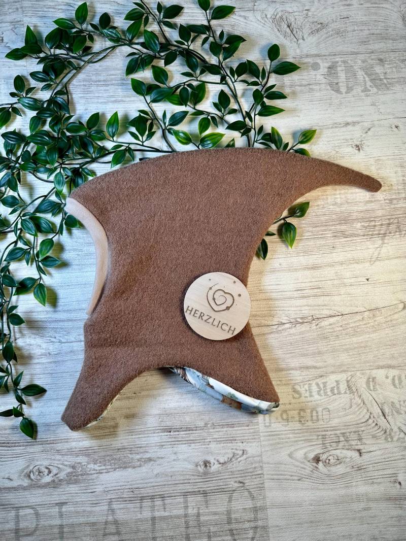 Schlupf-Zipfelmütze Kindermütze "Walkzippel" Herzlichbysebastian von HerzlichbySebastian