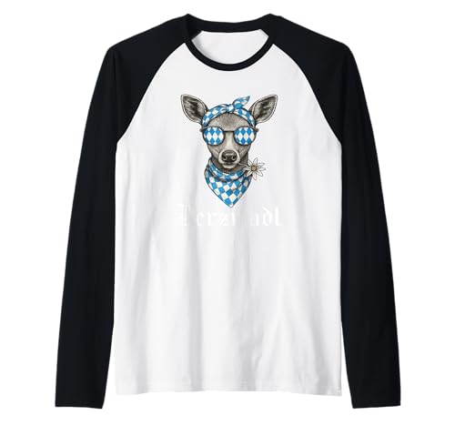 Herzmadl Bayern Edelweiß Cool Dirndl Tracht Ersatz Wiesn REH Raglan Herzmadl Bayern Edelweiß Cool Dirndl Tracht Ersatz Wiesn REH Raglan von Herzmadl Edelweiss Trach Ersatz Edel Cool Bayrisch