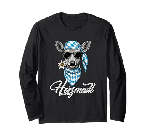 Herzmadl Bayern Edelweiß Cool Dirndl Tracht Ersatz Wiesn Reh Langarmshirt Herzmadl Bayern Edelweiß Cool Dirndl Tracht Ersatz Wiesn Reh Langarmshirt von Herzmadl Edelweiss Trach Ersatz Edel Cool Bayrisch
