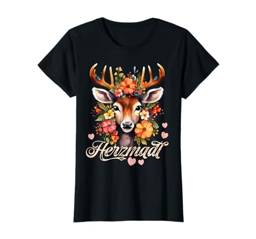 Herzmadl Trachtenshirt Damen Passend für Oktoberfest Damen T-Shirt Herzmadl Trachtenshirt Damen Passend für Oktoberfest Damen T-Shirt von Herzmadl Trachtenshirts Damen & Kinder