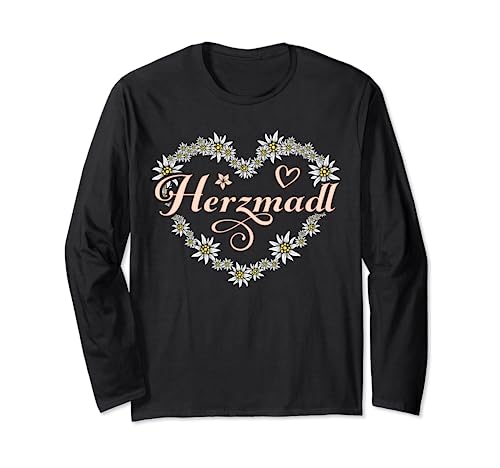 Trachten T-Shirt Damen Trachtenshirt Tracht Outfit Dirndl Langarmshirt Trachten T-Shirt Damen Trachtenshirt Tracht Outfit Dirndl Langarmshirt von Herzmadl Trachtenshirts Damen