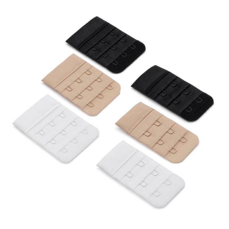 Herzmutter BH-Verlängerung Mehrerpack - BH-Erweiterung - 2er/3er Haken von Herzmutter