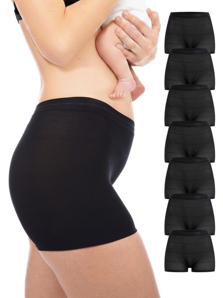 Herzmutter Funktionsunterhose Wochenbett-Unterwäsche von HERZMUTTER (9400) Schwarz L-XL (7er-Set) von Herzmutter