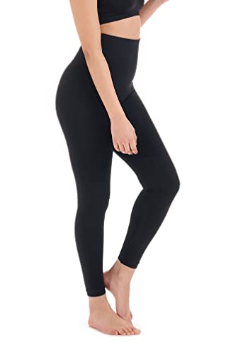 Herzmutter Shapewear Leggings Highwaist - Bauchweg-Shaping Effekt - Rückbildungsunterstützend - Formt Bauch, Taille, Po - 1600 (L-XL) von Herzmutter