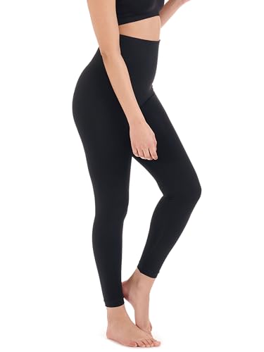 Herzmutter Shaping Leggings Highwaist - Bauchweg-Shapewear Leggings - OekoTex 100 - Rückbildungsunterstützend - Formt Bauch, Taille, Po - 1600 (M-L) von Herzmutter