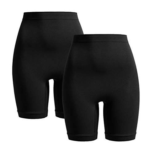 Herzmutter Shaping-Unterwäsche - Shapewear Shorts - Bauchweg-Bauchschmeichler - nach Geburt-Rückbildung - 1er & 2er-Set - 5620 (XL-XXL, Schwarz, 2X) von Herzmutter