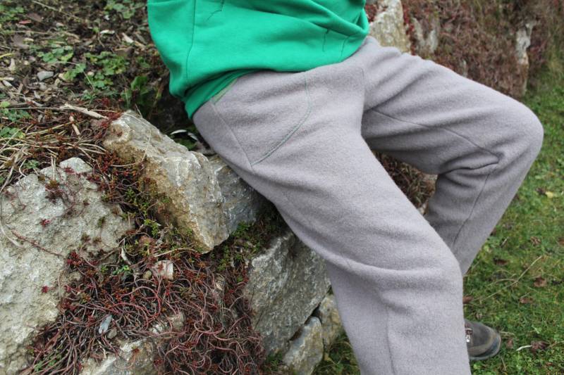 Wollwalk Hose "Man Go" Winterhose von HerznahtVonAntje