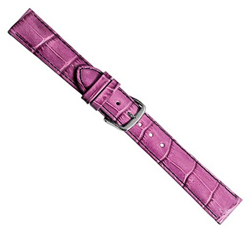 Uhrenarmband Kalbsleder Brombeere 20342S, Stegbreite:22mm von Herzog