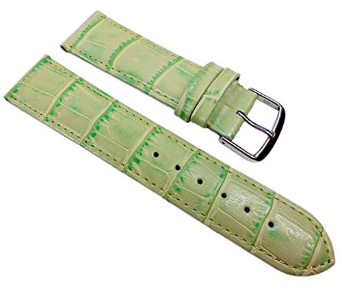 Uhrenarmband Kalbsleder Hellgruen 20349S, Stegbreite:14mm von Herzog