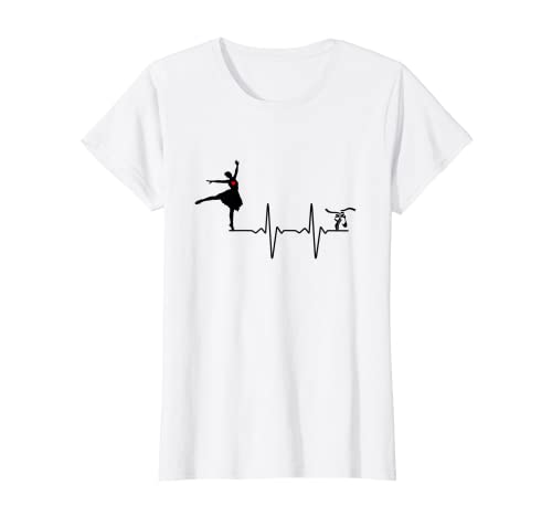Ballett Herzschlag Ballerina Balletkleid Mädchen Geschenk T-Shirt Ballett Herzschlag Ballerina Balletkleid Mädchen Geschenk T-Shirt von Herzschlag Balett Ballerina oder Balletttänzerin