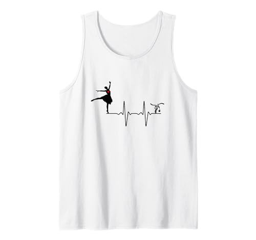 Ballett Herzschlag Ballerina Balletkleid Mädchen Geschenk Tank Top Ballett Herzschlag Ballerina Balletkleid Mädchen Geschenk Tank Top von Herzschlag Balett Ballerina oder Balletttänzerin