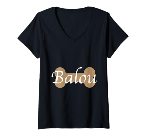 Damen Hundemotiv mit Hundepfote für Hunde Mamas T-Shirt mit V-Ausschnitt Damen Hundemotiv mit Hundepfote für Hunde Mamas T-Shirt mit V-Ausschnitt von Herzschlag Pfoten Frequenz Hundeliebe
