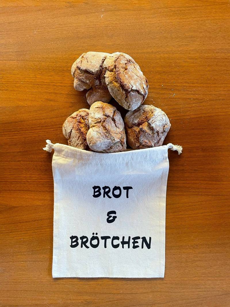 Brotbeutel/Brötchenbeutel Nachhaltig Aus Baumwollstoff Brotbeutel/Brötchenbeutel Nachhaltig Aus Baumwollstoff von HerzstueckevonJulia