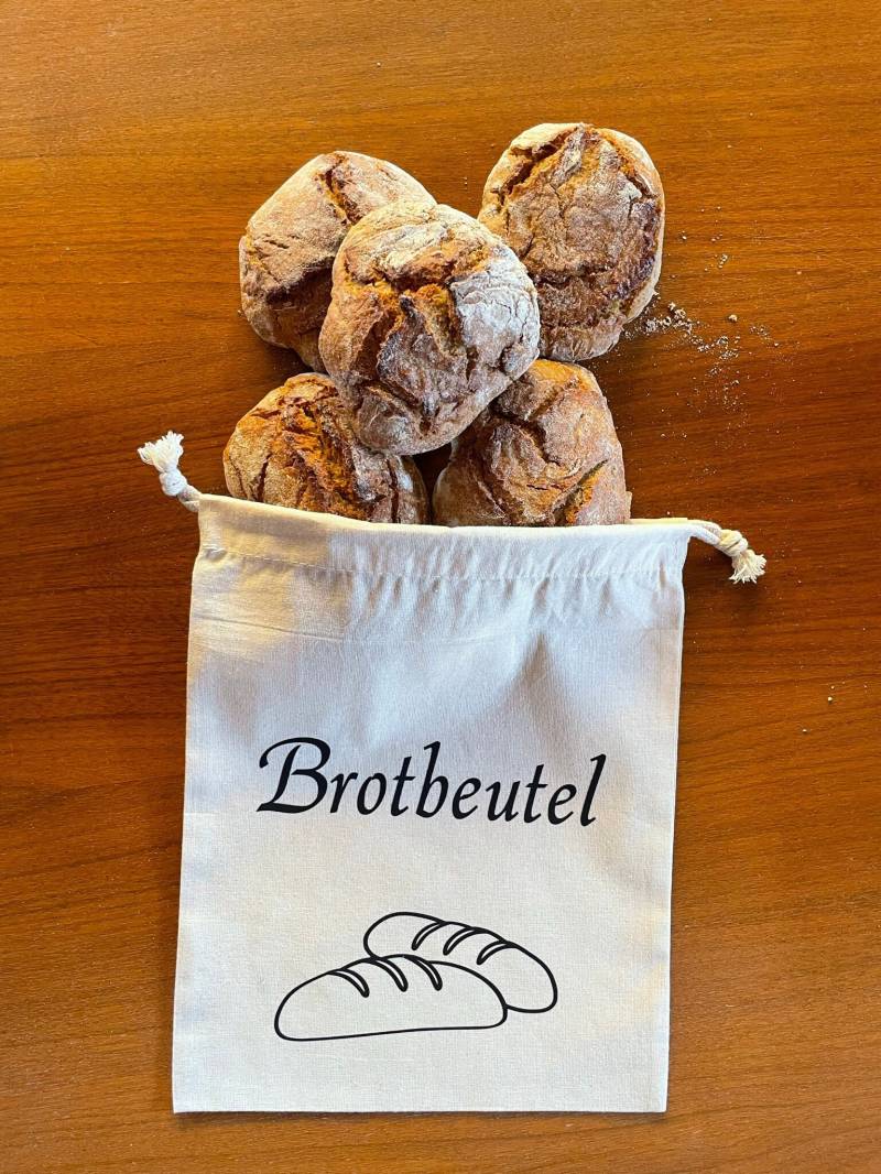 Brotbeutel/Brötchenbeutel Nachhaltig Aus Baumwollstoff Brotbeutel/Brötchenbeutel Nachhaltig Aus Baumwollstoff von HerzstueckevonJulia