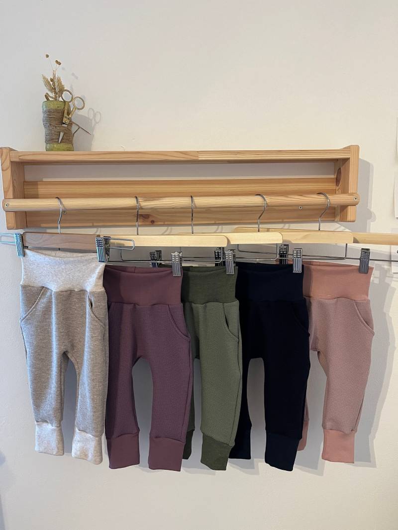 Pumphose Babys Und Kinder, Waffeljersey von HerzundFadenhandmade