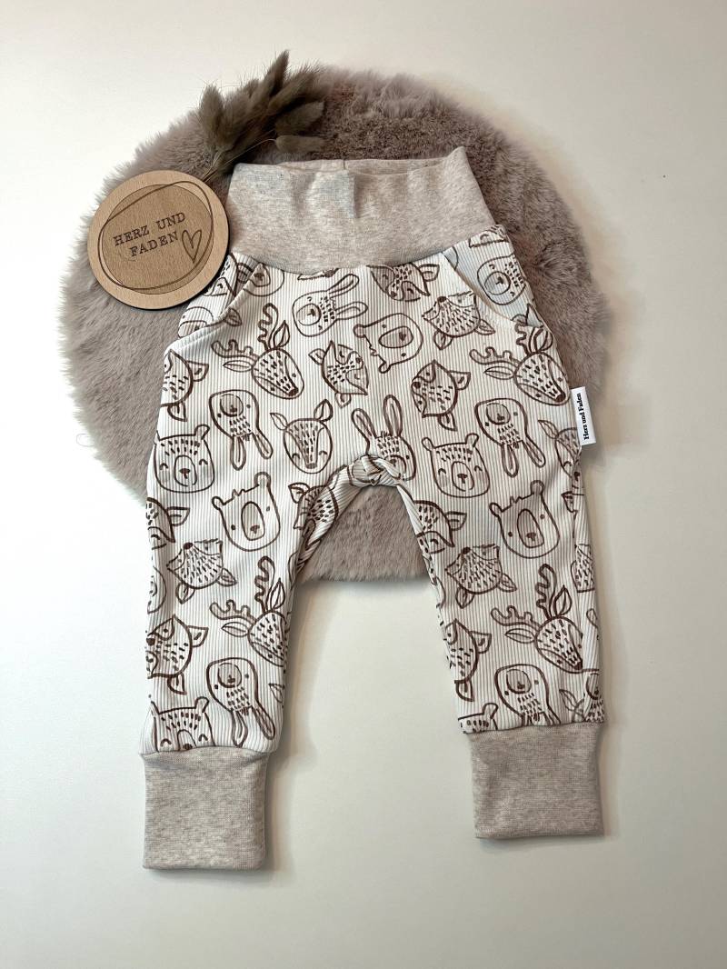 Pumphose Ribjersey Babys Und Kinder von HerzundFadenhandmade