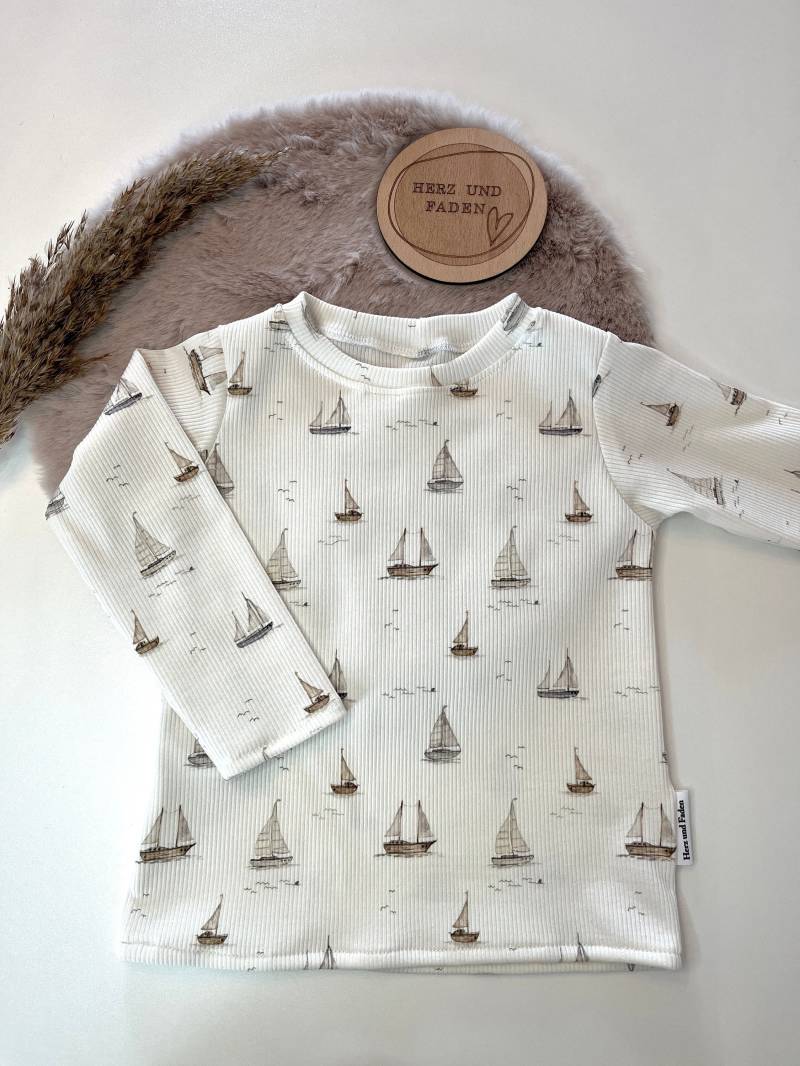 Segelboot Shirt Ribjersey Babys Und Kinder/Rijersey von HerzundFadenhandmade