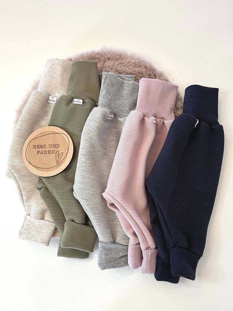 Weite Pumphose Ottomanjersey Babys Und Kinder von HerzundFadenhandmade