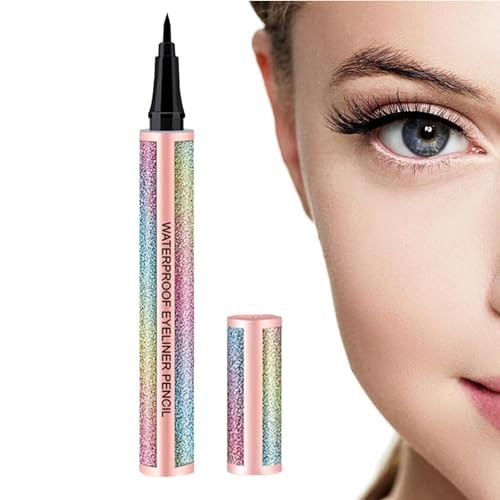 Eyeliner-Stift - Flüssige, nicht reizende Eyeliner mit hoher Pigmentierung für langanhaltende Wirkung,Schönheitsprodukte für Dating, Party, Zuhause, Zusammenkünfte, Reisen, Arbeiten Heshi von Heshi