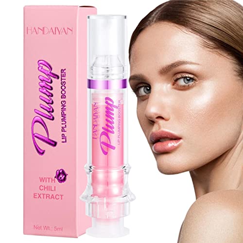 Lippenglanzöl, Feuchtigkeitsspendendes Glow-Lippenöl, Tragbarer, nicht klebender Lip Plumping Gloss, langanhaltender, getönter Lipgloss für Frauen, Mädchen, feuchtigkeitsspendend, Heshi von Heshi