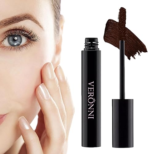 Verlängernde und voluminöse Mascara,4D Silk Fiber Waterproof, Lash Lift, Volumize Tubing Mascara - Kosmetik-Mascara für empfindliche Augen für Frauen Heshi von Heshi