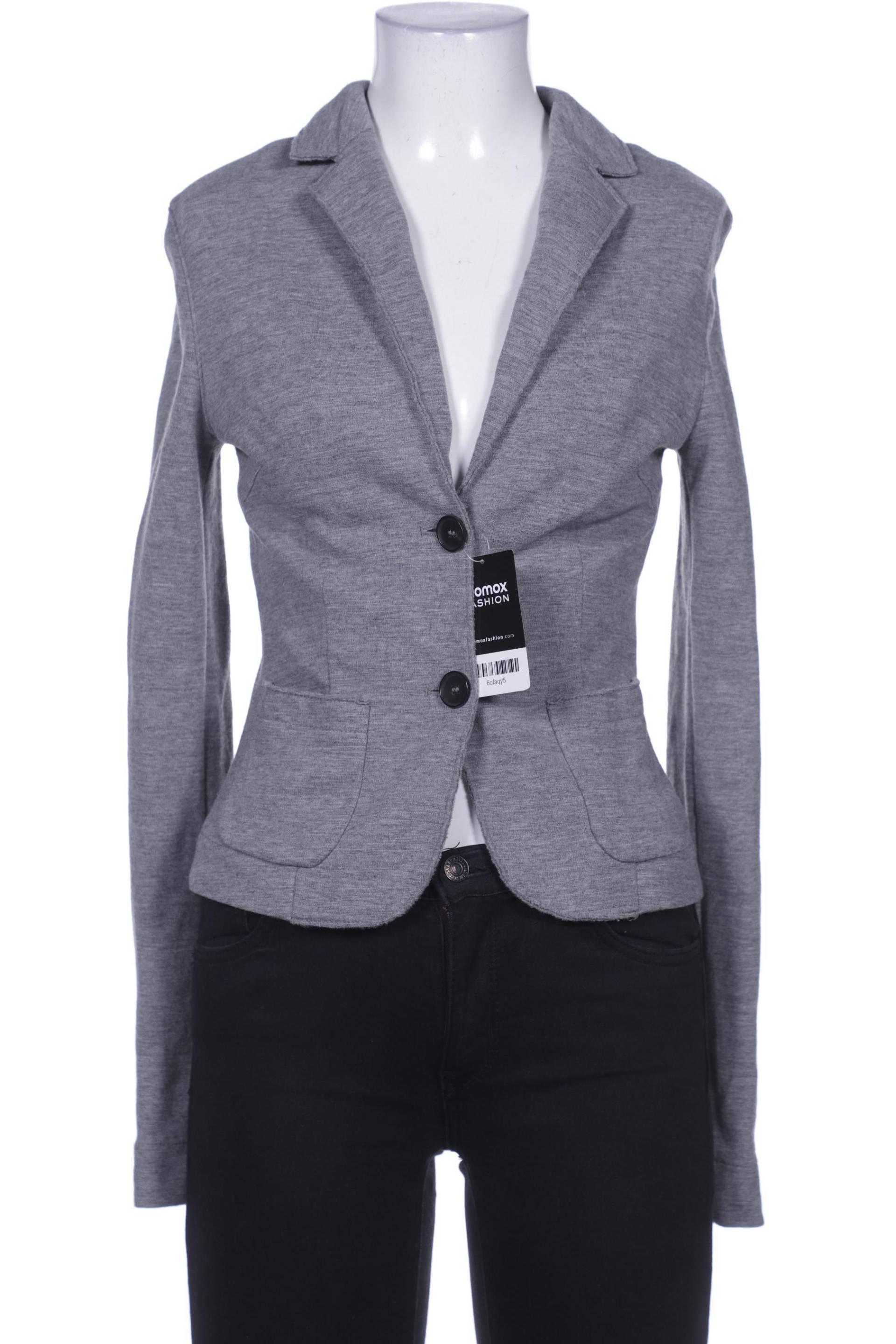 hessnatur Damen Blazer, grau, Gr. 34 von hessnatur