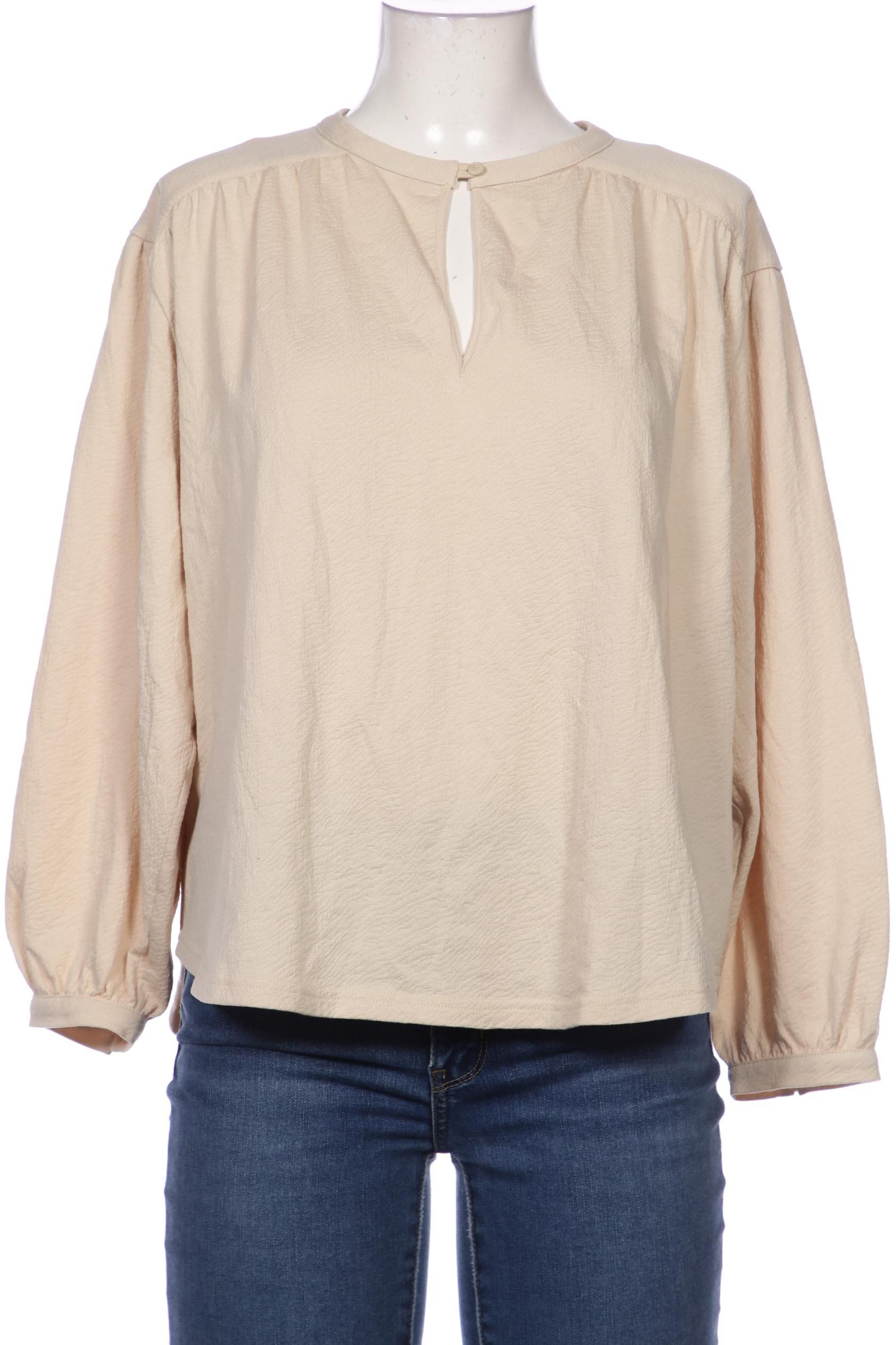 hessnatur Damen Bluse, beige von hessnatur