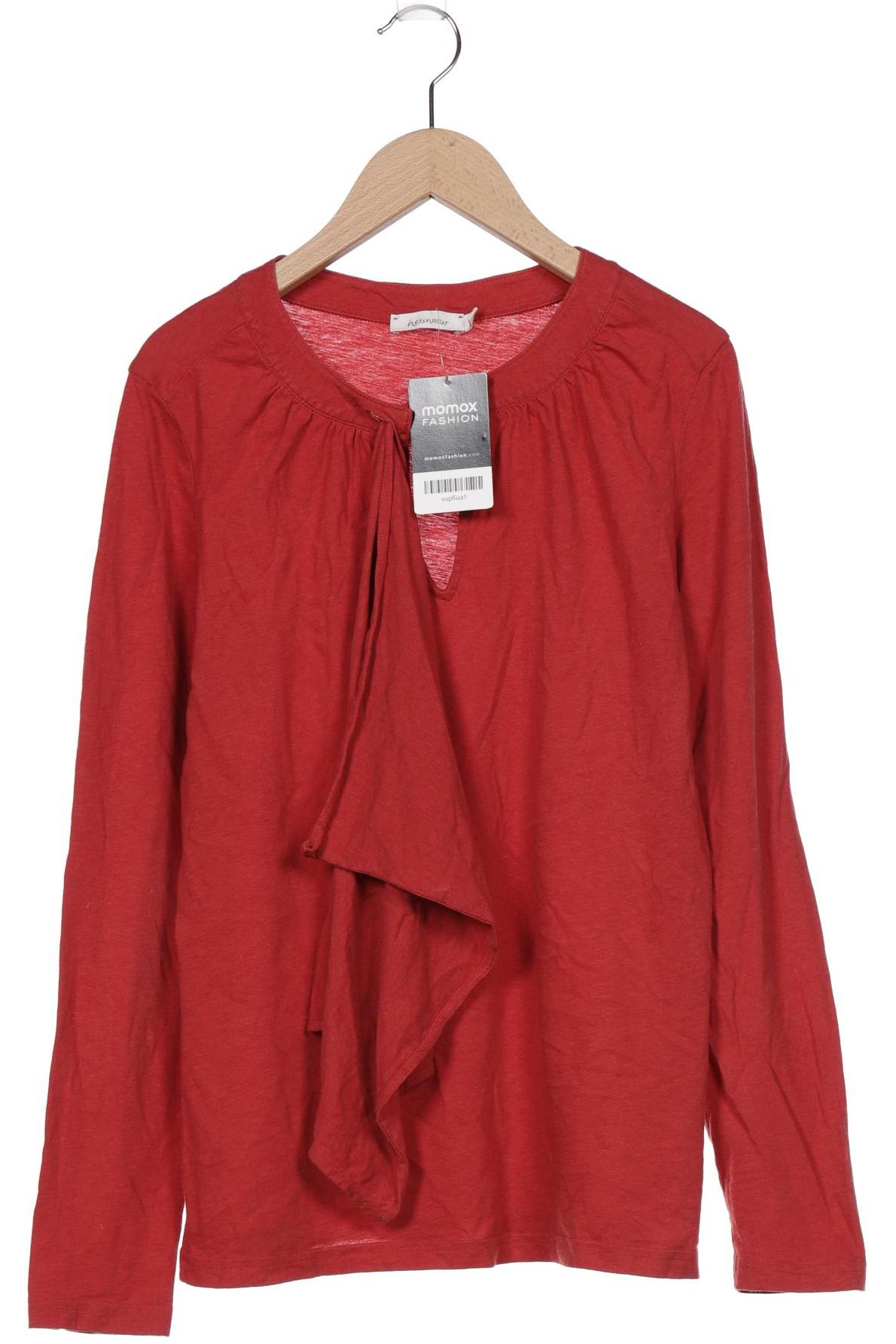 hessnatur Damen Langarmshirt, rot von hessnatur