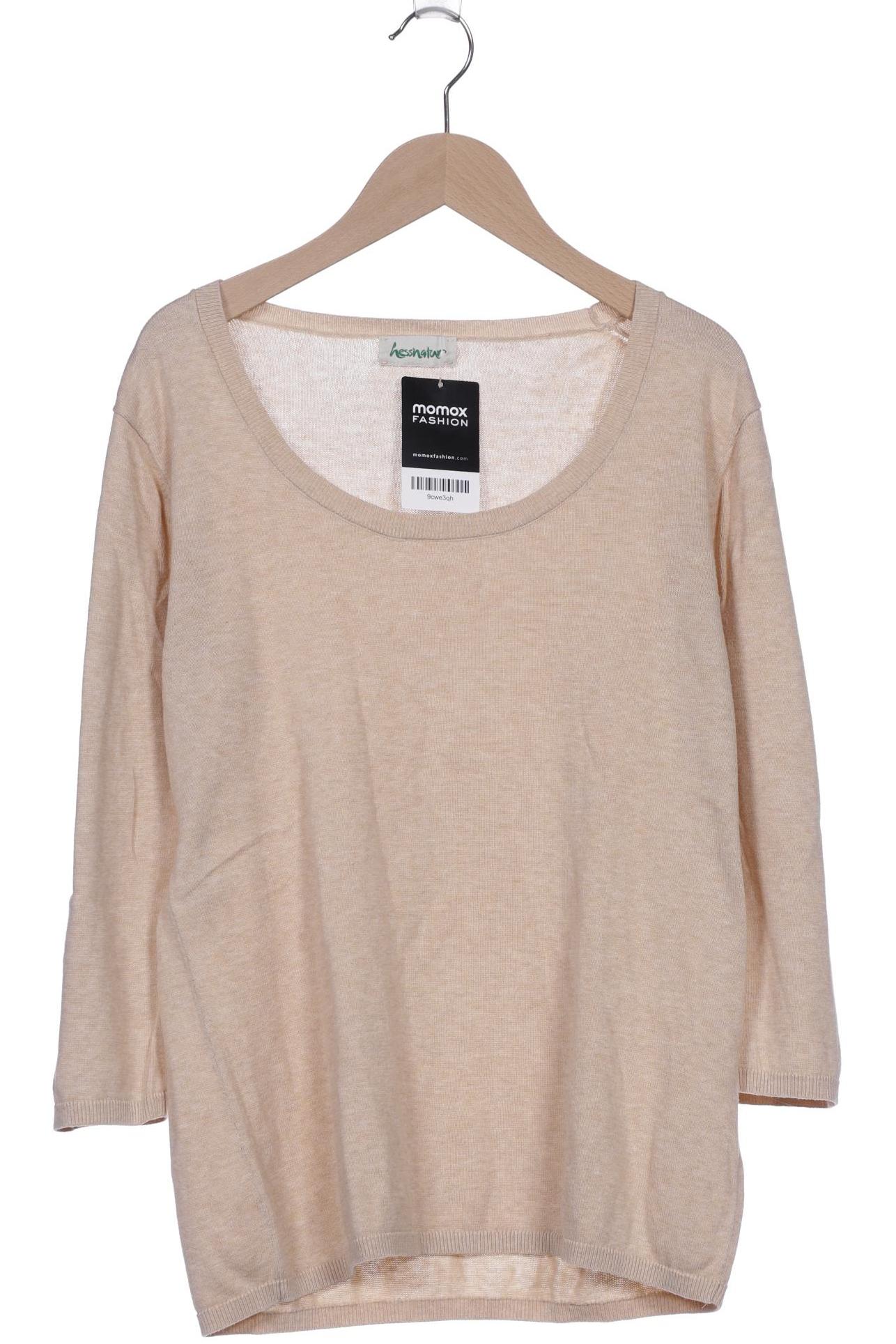 hessnatur Damen Pullover, beige von hessnatur