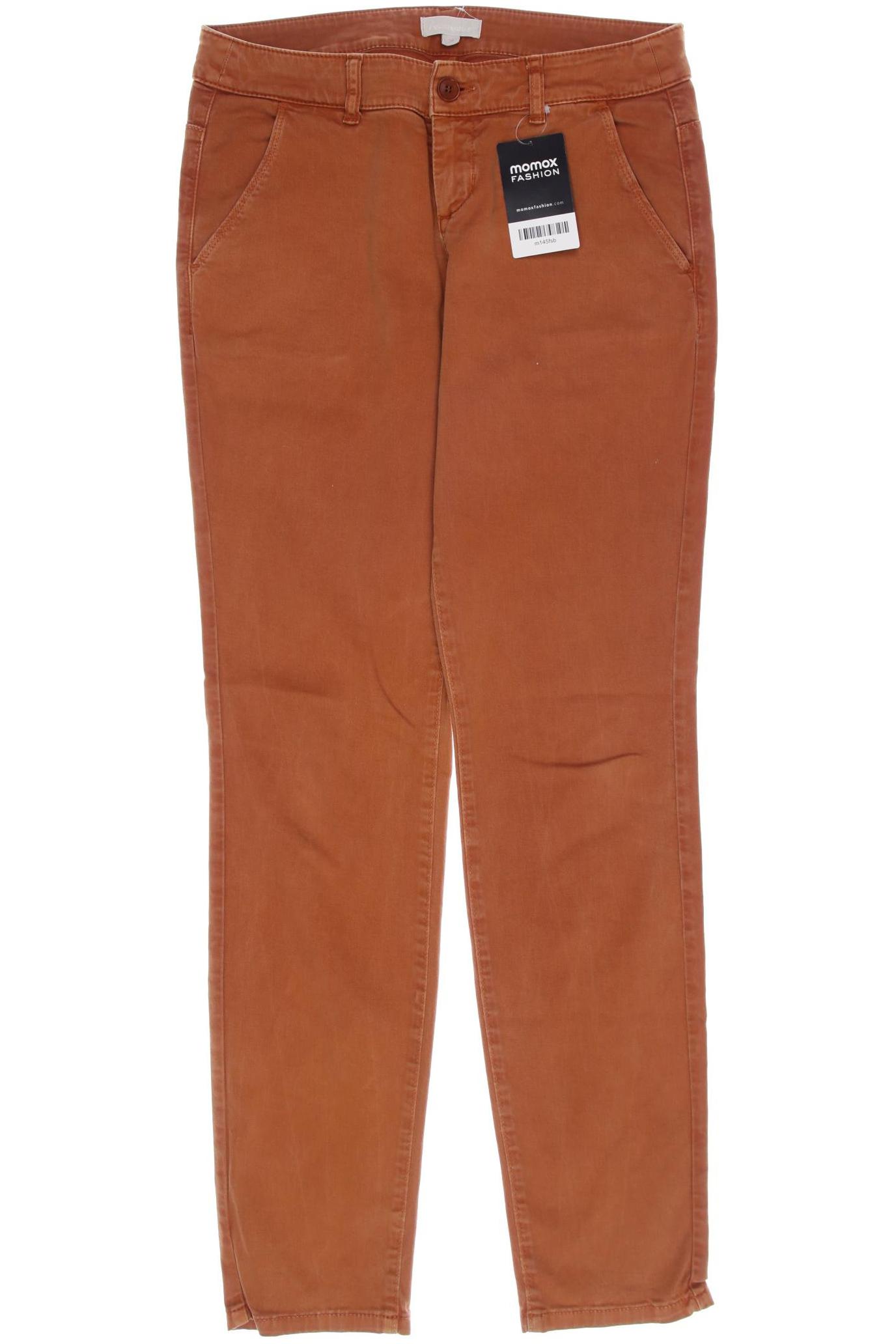 hessnatur Damen Stoffhose, orange von hessnatur