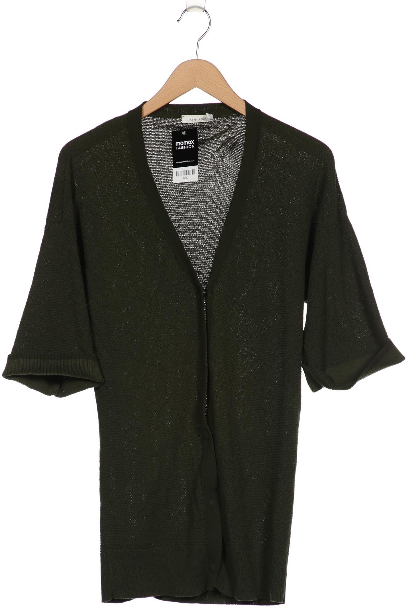 hessnatur Damen Strickjacke, grün von hessnatur