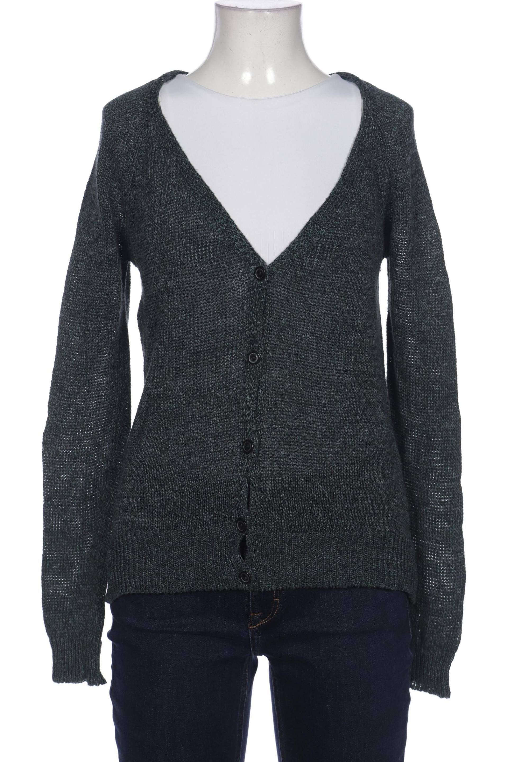 hessnatur Damen Strickjacke, grün von hessnatur