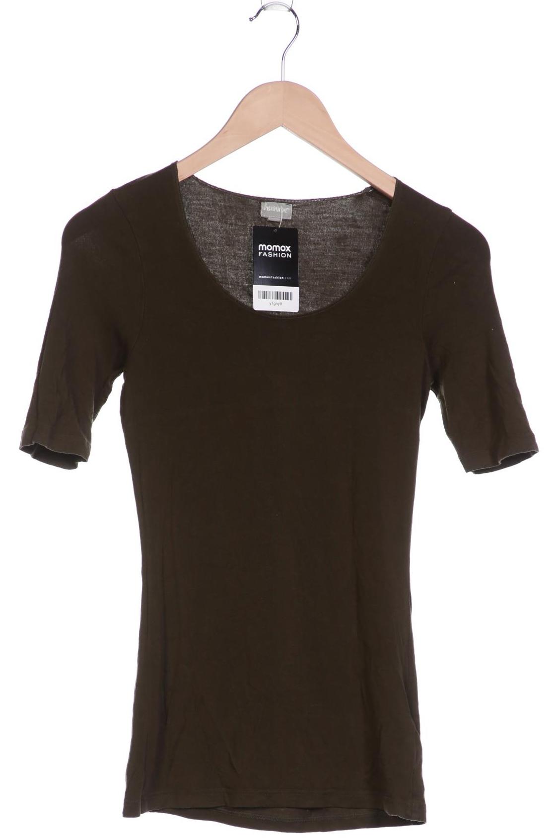 hessnatur Damen T-Shirt, braun von hessnatur