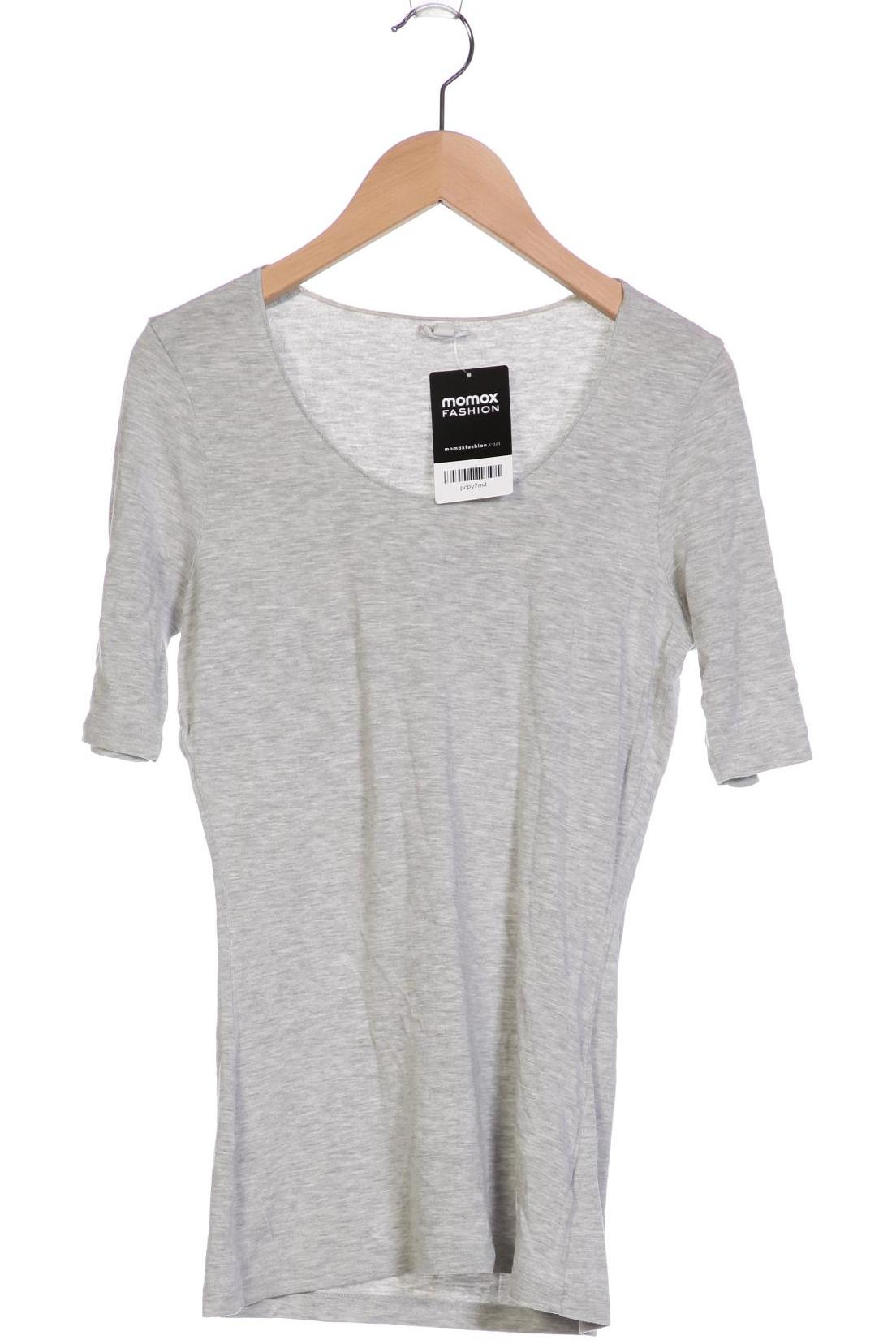 hessnatur Damen T-Shirt, grau, Gr. 34 von hessnatur