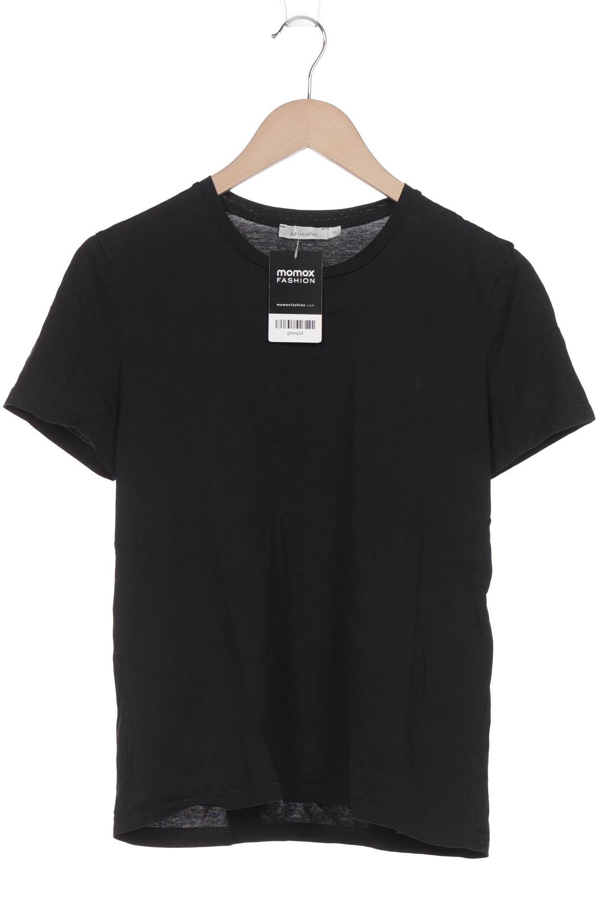hessnatur Damen T-Shirt, schwarz, Gr. 36 von hessnatur