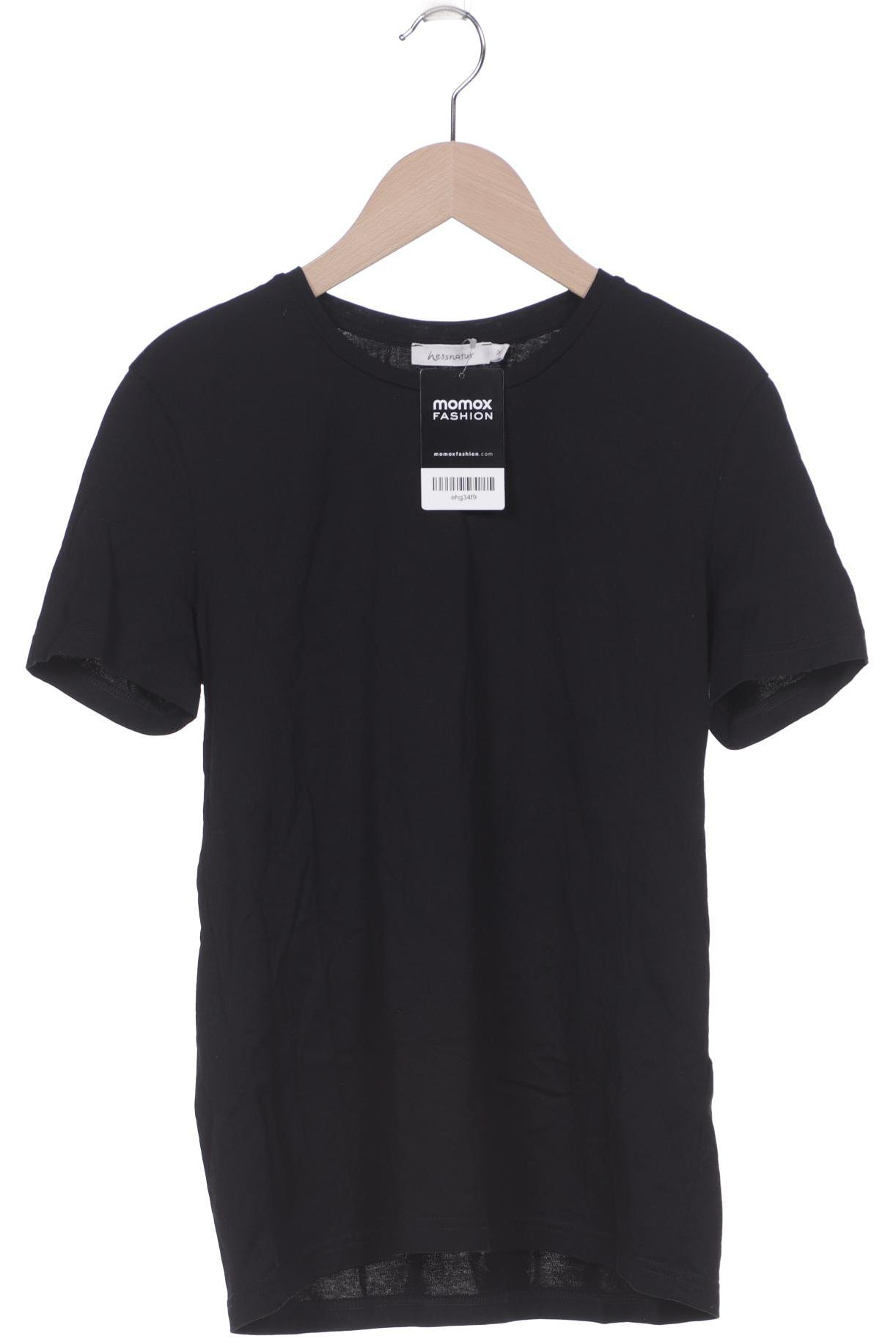 hessnatur Damen T-Shirt, schwarz von hessnatur