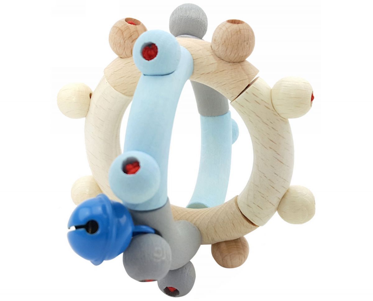 Hess Motorikrassel Kugel, nature blue von Hess