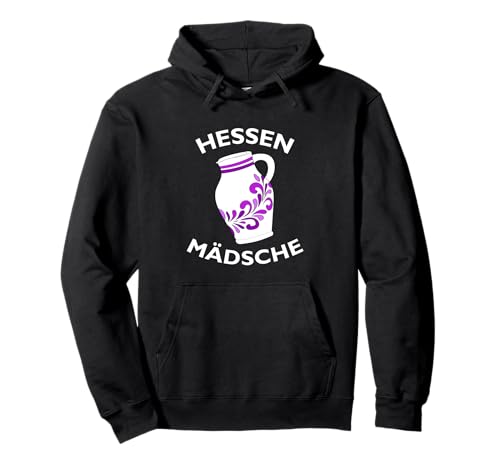 Hessen Mädsche | Damen hessisch Bembel Äppler Apfelwein FFM Pullover Hoodie Hessen Mädsche | Damen hessisch Bembel Äppler Apfelwein FFM Pullover Hoodie von Hessen, Handkäse & Äppler Stuff