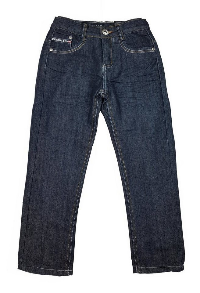 Hessis Thermojeans Jeanshose, gefütterte Winterhose, JT144 5-Pocket-Style von Hessis