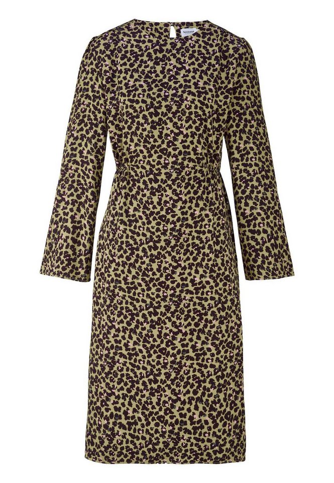 Hessnatur A-Linien-Kleid Regular aus LENZING™ ECOVERO™ Satin (1-tlg) von Hessnatur