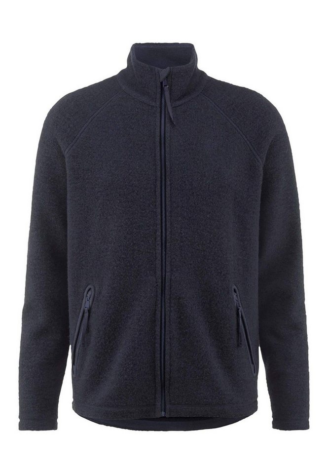 Hessnatur Fleecejacke aus reiner Bio-Merinowolle (1-St) von Hessnatur