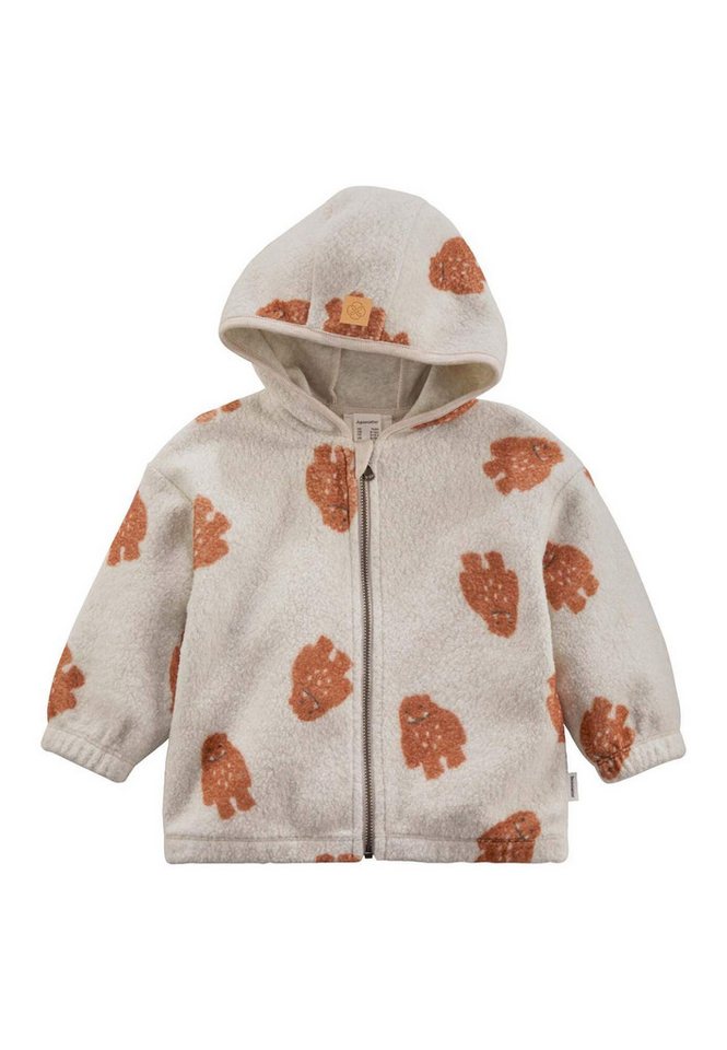 Hessnatur Fleecejacke reiner Bio-Baumwolle (1-St) von Hessnatur