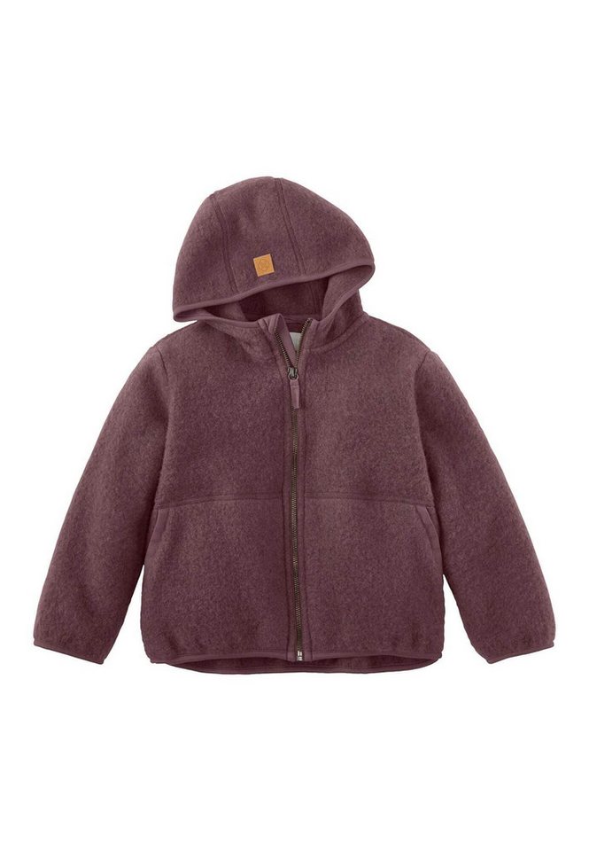 Hessnatur Fleecejacke aus reiner Bio-Merinowolle (1-St) Hessnatur Fleecejacke aus reiner Bio-Merinowolle (1-St) von Hessnatur