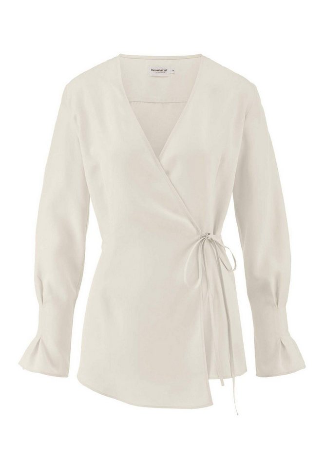 Hessnatur Klassische Bluse Regular aus reinem TENCEL™ Lyocell (1-tlg) von Hessnatur