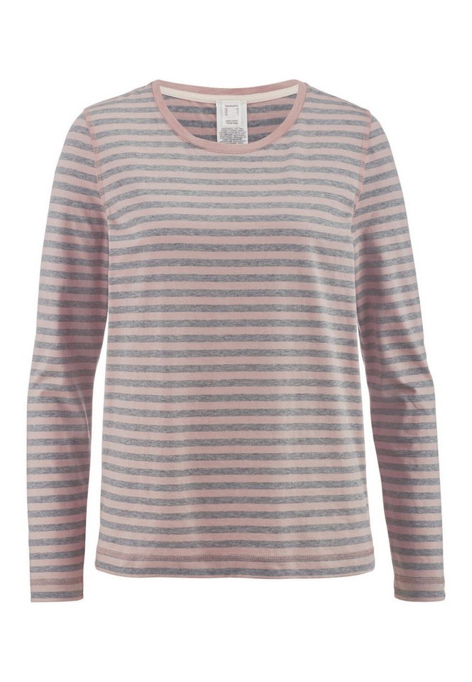 Hessnatur Pyjamaoberteil Langarm Regular aus reiner Bio-Baumwolle (1-tlg) von Hessnatur