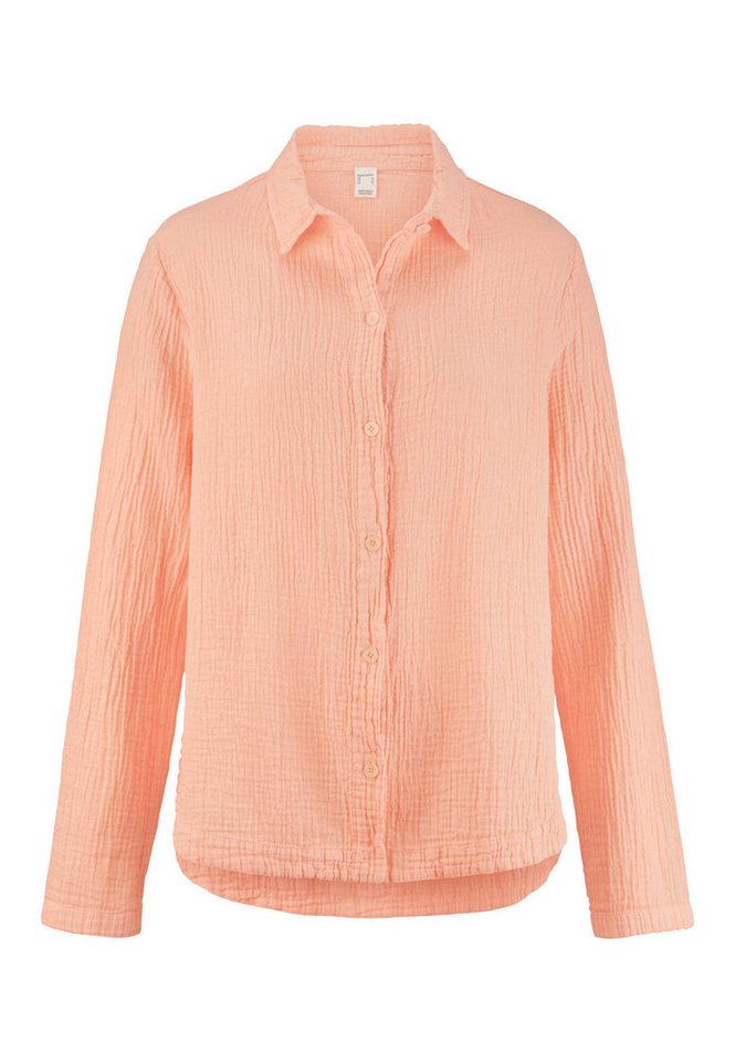Hessnatur Pyjamaoberteil Musselin Relaxed PURE COMFORT aus reiner (1-tlg) von Hessnatur