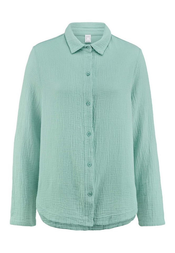 Hessnatur Pyjamaoberteil Musselin Relaxed PURE COMFORT aus reiner (1-tlg) von Hessnatur