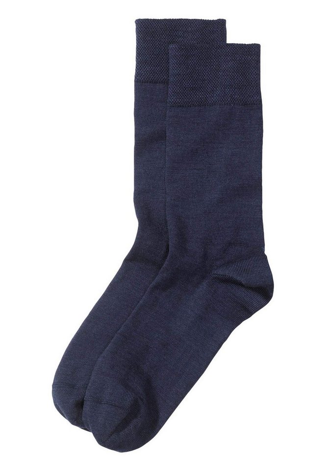 Hessnatur Socken im 2er-Pack aus Bio-Merinowolle mit Bio-Baumwolle (2-Paar) von Hessnatur