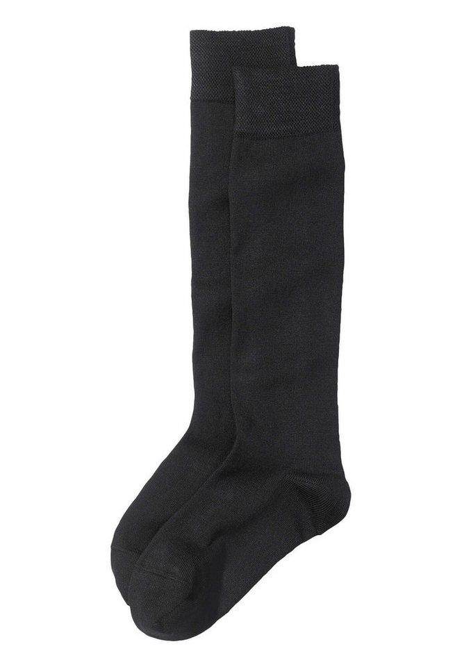 Hessnatur Socken im 2er-Pack aus Bio-Merinowolle mit Bio-Baumwolle (2-Paar) von Hessnatur