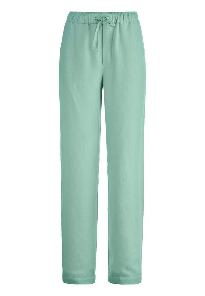 Hessnatur Stoffhose Relaxed aus TENCEL Lyocell mit Leinen (1-tlg) von Hessnatur